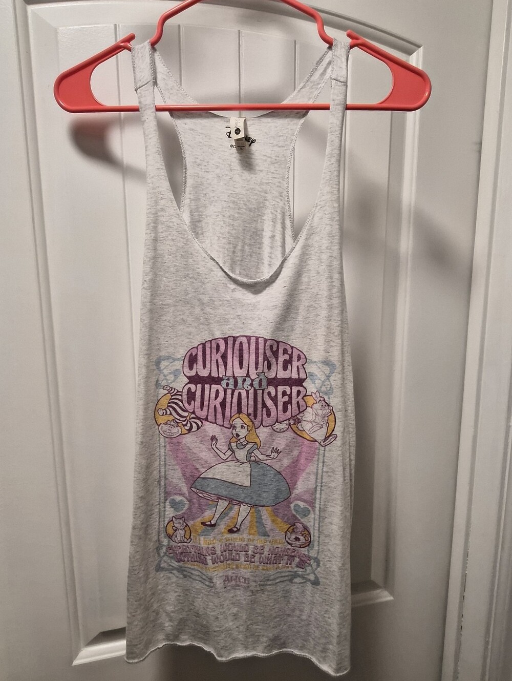 Alice In Wonderland - Racerback Tank Top